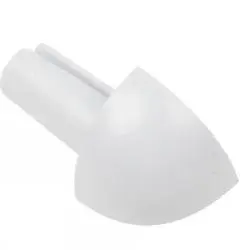 Hörndel kvartsrund plast vit 6mm - Kakellister