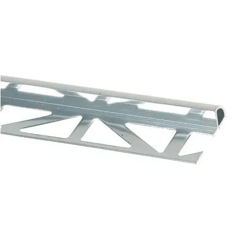 Kakellist alu. Silvereloxerad blank 12,5 mm 2,5 m - Kakellister