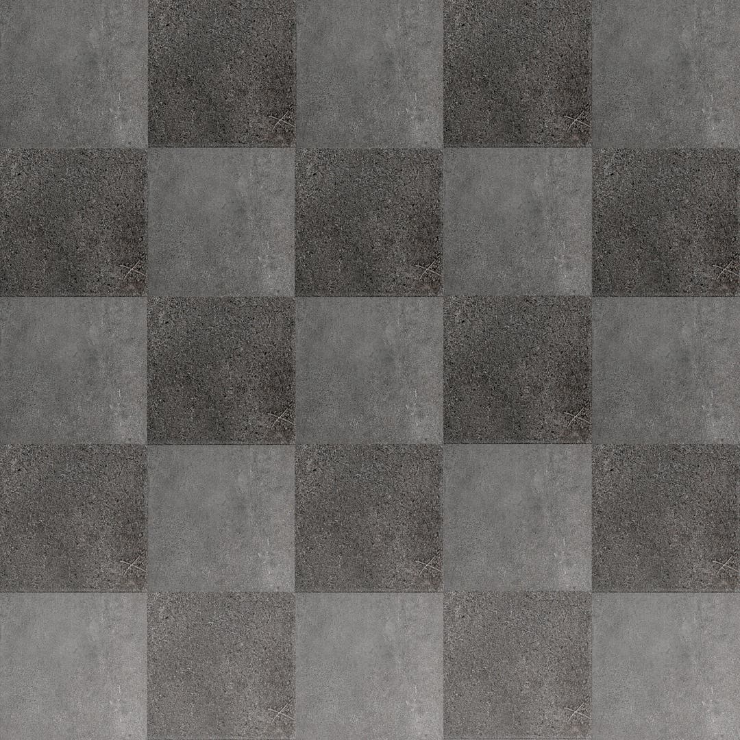 Cem Antracite Rasato Mosaik - Klinker 1