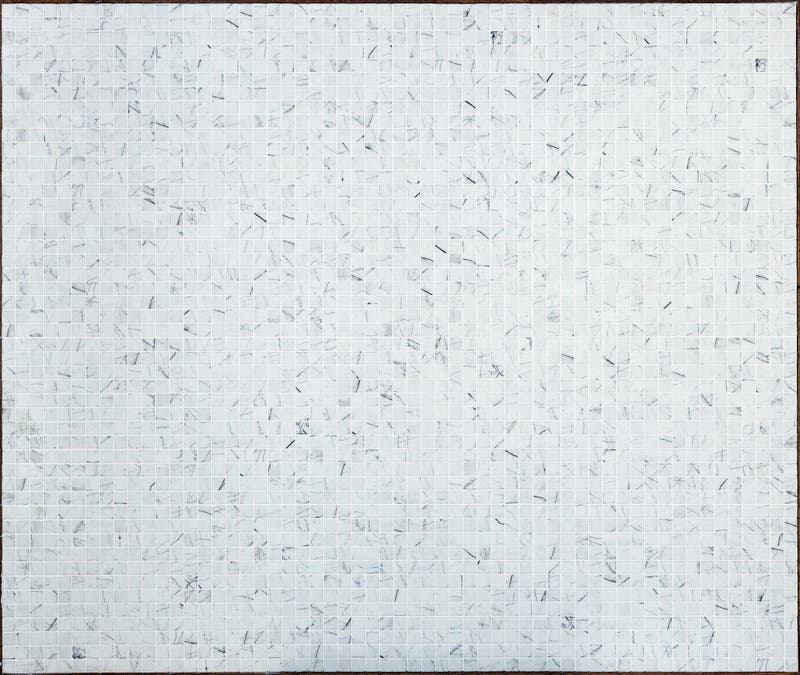 Zen Carrara Mosaik - Glasmosaik