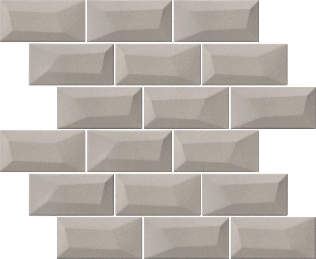 Libra Grey Salt Mosaik - Väggmosaik 1