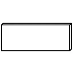 Marte Grigio Egeo Sockel - Marte