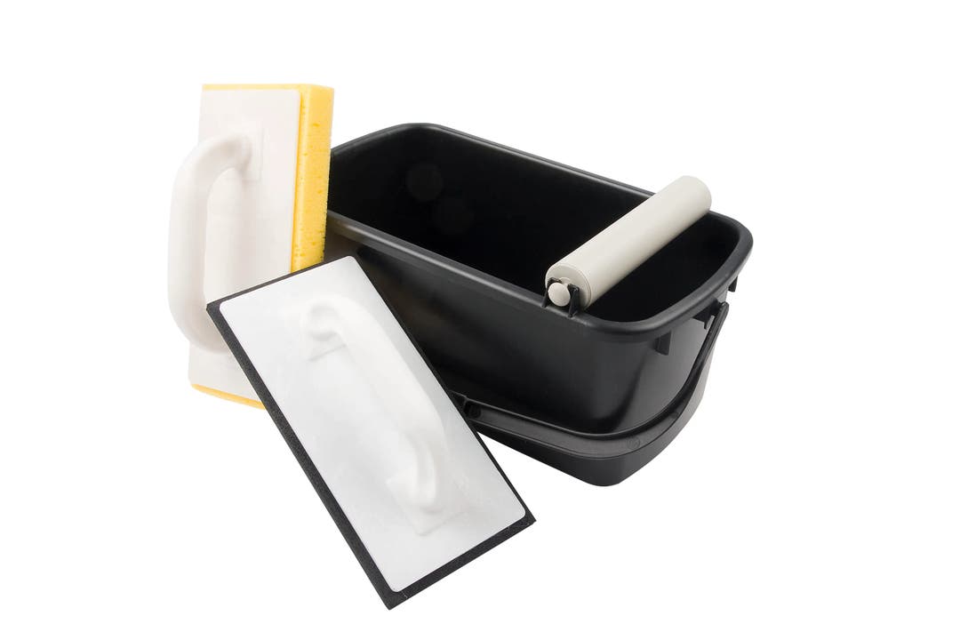 Fogbalja 10 lit, Silverline inkl GDS-set - Fogverktyg, hinkar och baljor 2