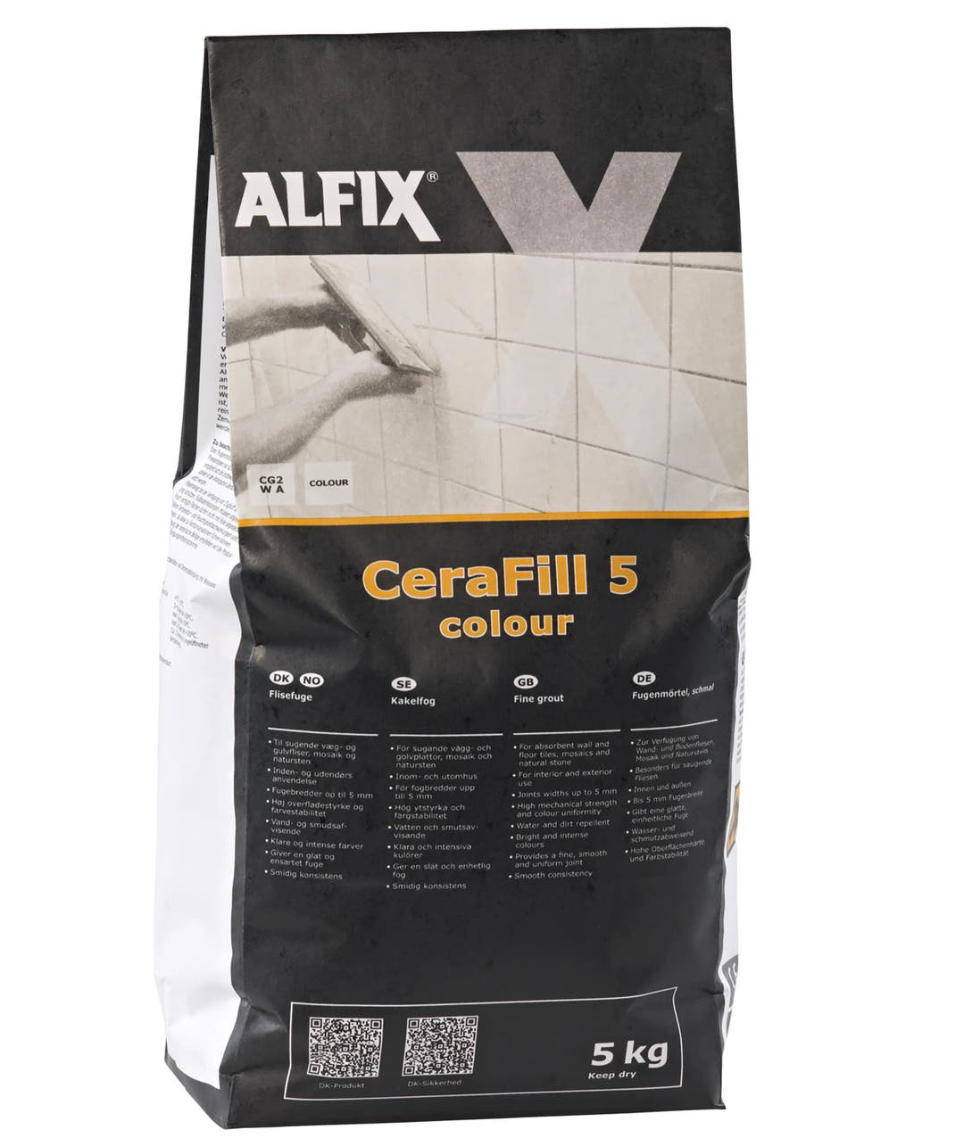 Kakelfog Colour vit 5 kg - Fog 1