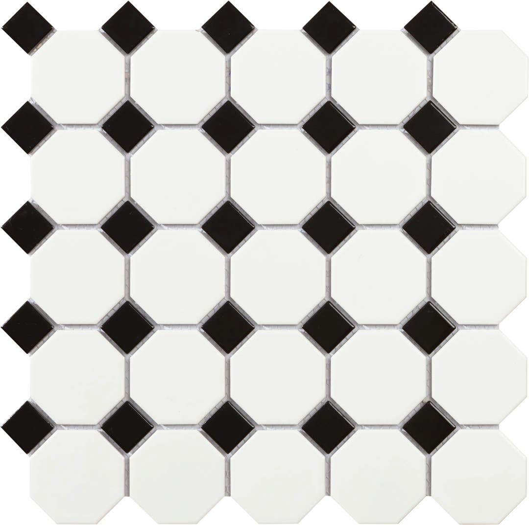 Tech Octagon Mosaik - Klinkermosaik 1