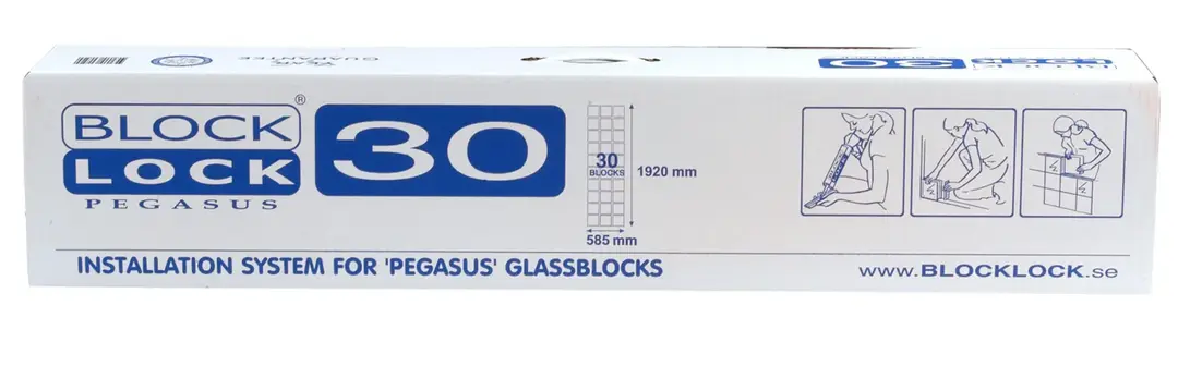 Block Lock Pegasus 30 - Glasblock Tillbehör 1
