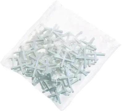 Kakelkryss 2 mm, 100 st - Fogsnören, kryss och levels 1