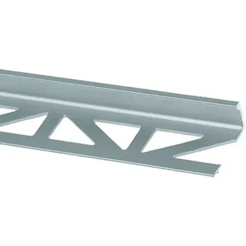 Kakellist rak alu. Silvereloxerad matt 3 mm 2,5m - Kakellister