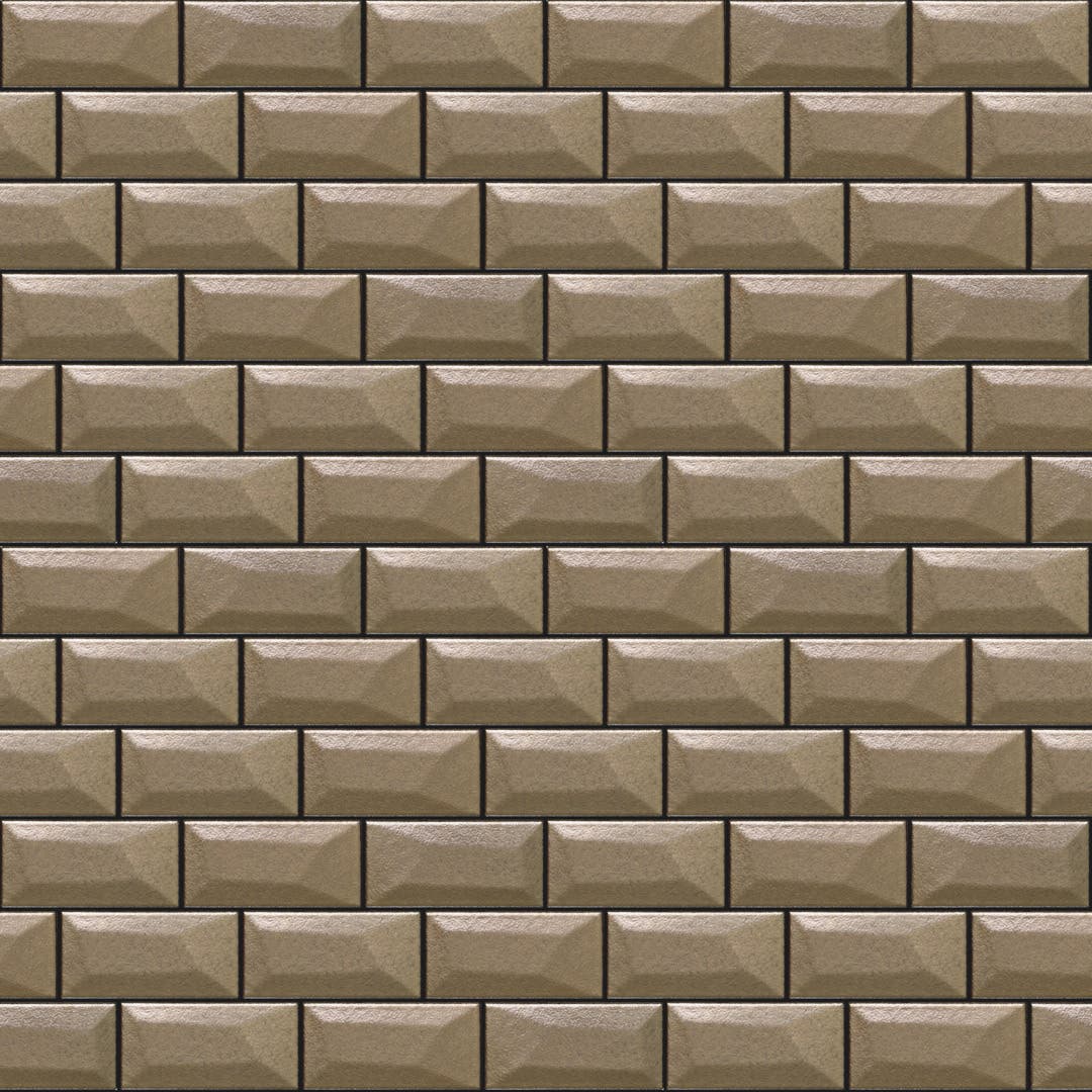 Libra Bronze Mosaik - Väggmosaik 2