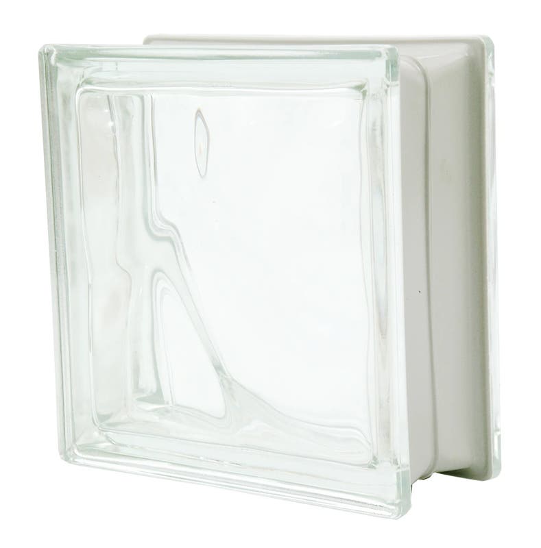 Glasblock frostad 2 sidor 1908/WM - Glasblock