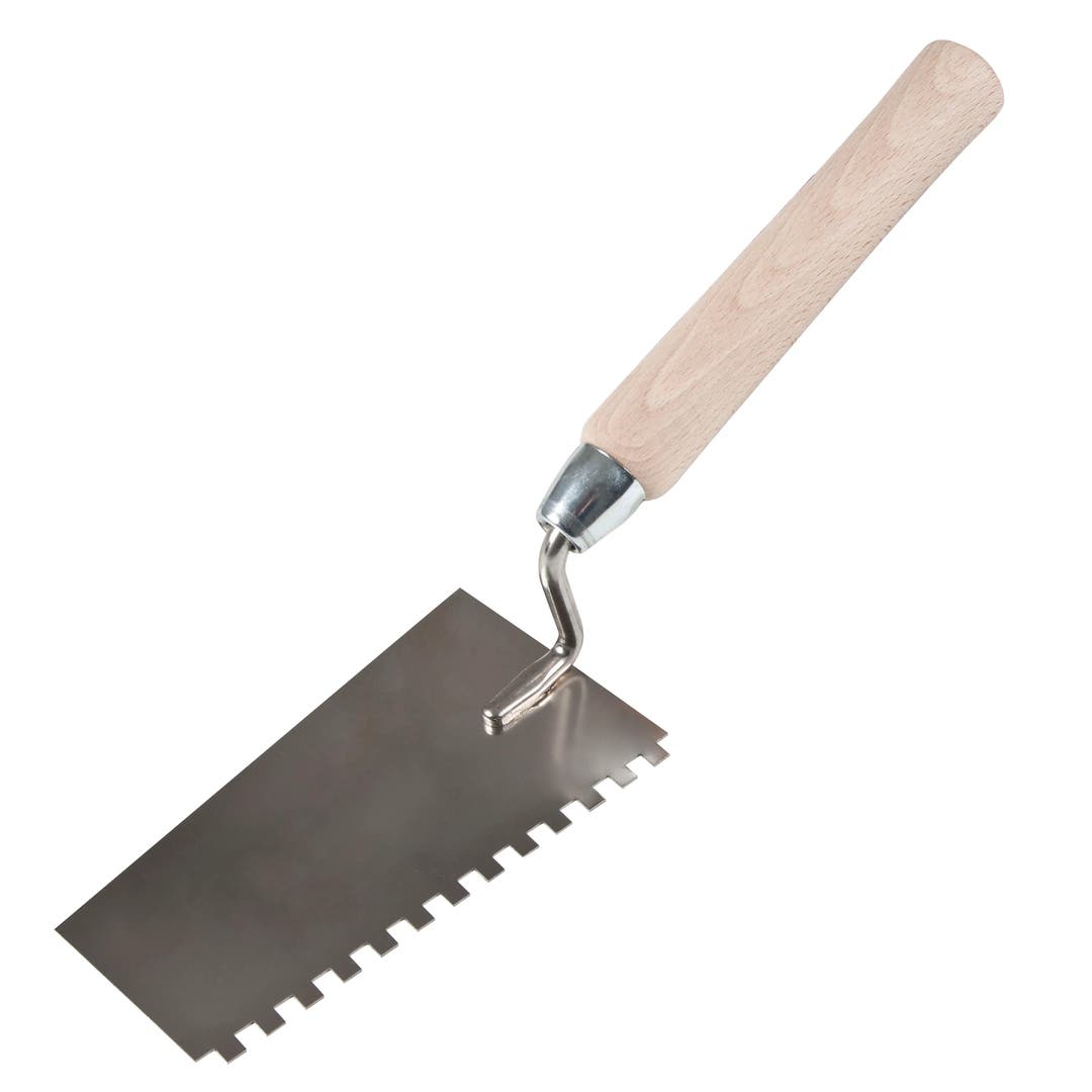 Iläggarslev med tandning 6 mm - Slevar och bredspacklar 2