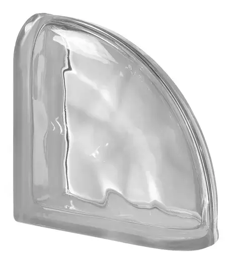 Glasblock P änd dubbel klar 3190/DODEB - Glasblock