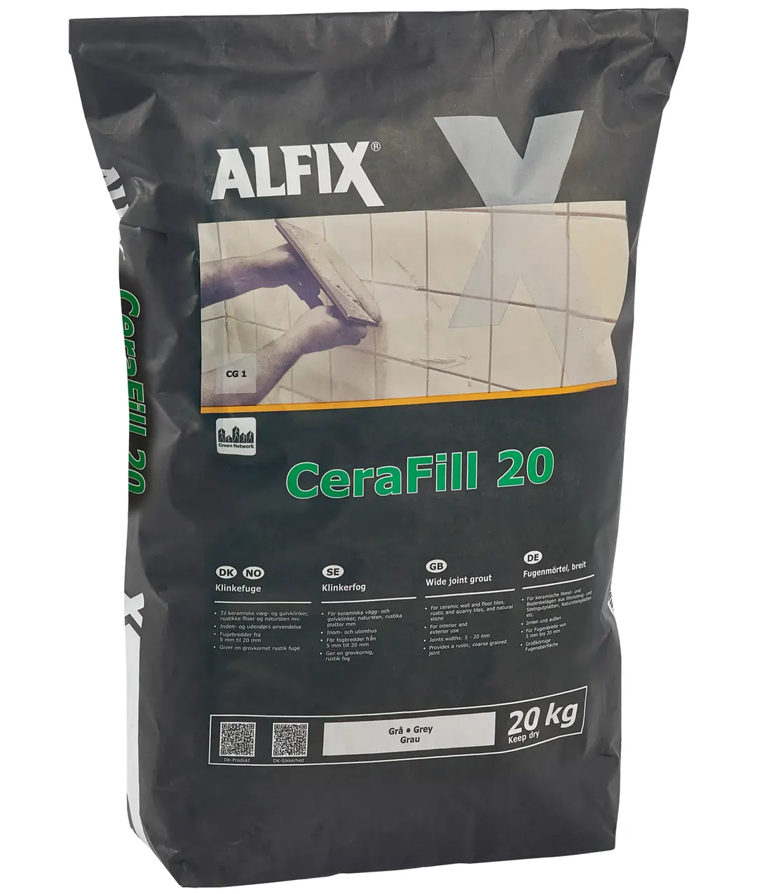 Klinkerfog-A 20 kg grå - Fog 1