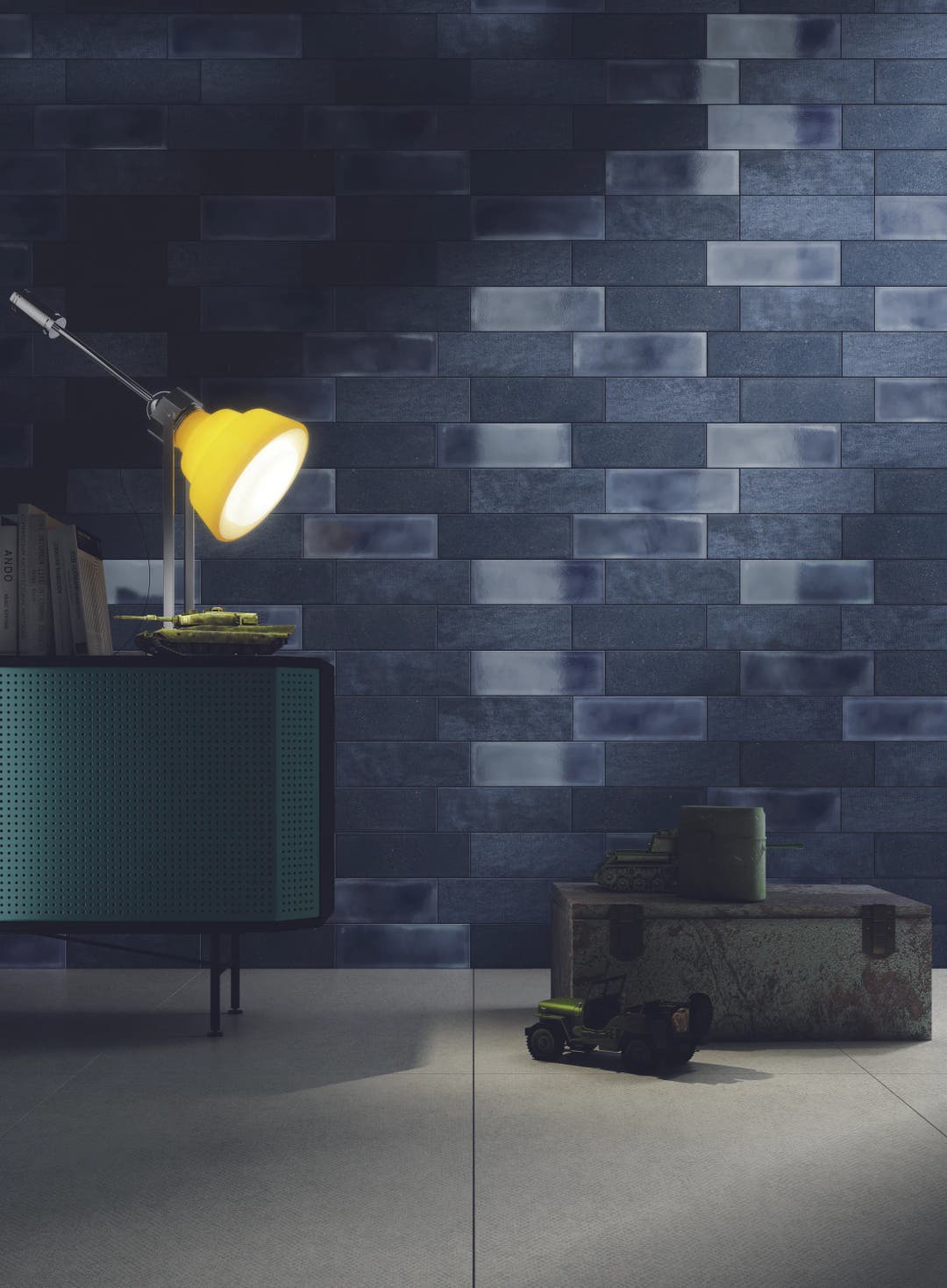 Diesel Camp Canvas Blue - Kakel 4