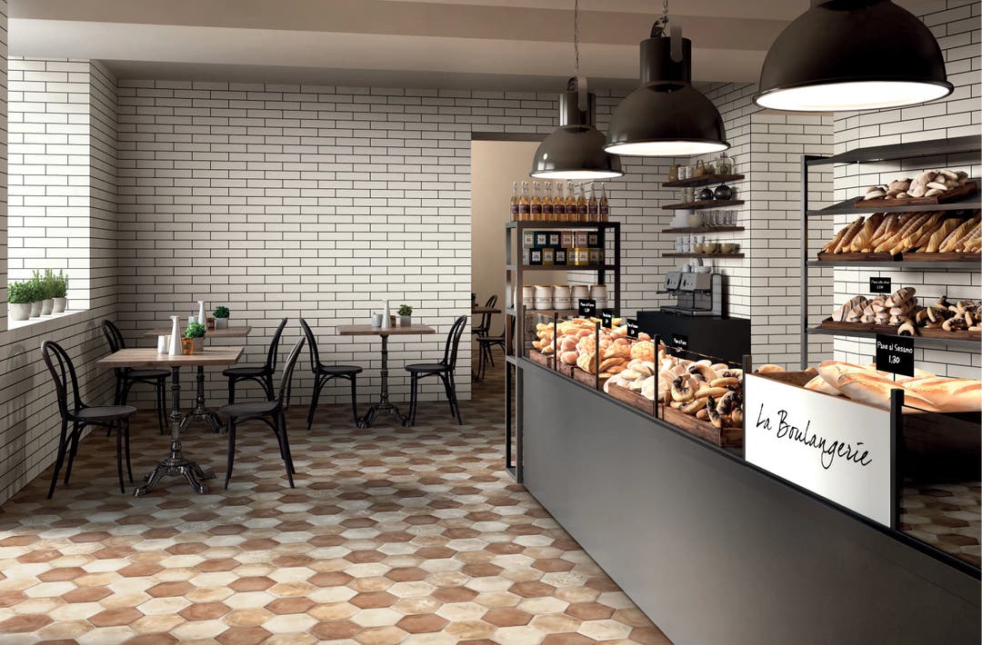 Terra Avorio Hexagon - Klinker 3