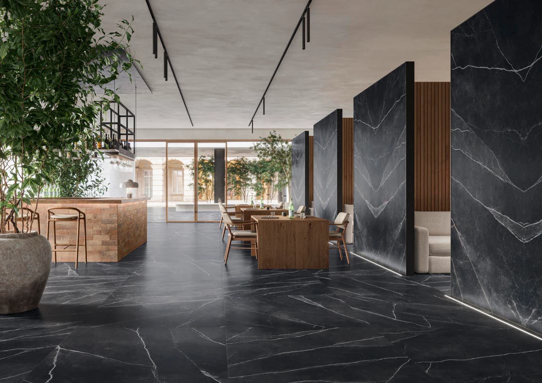 Marmora Nero honed - Klinker 2