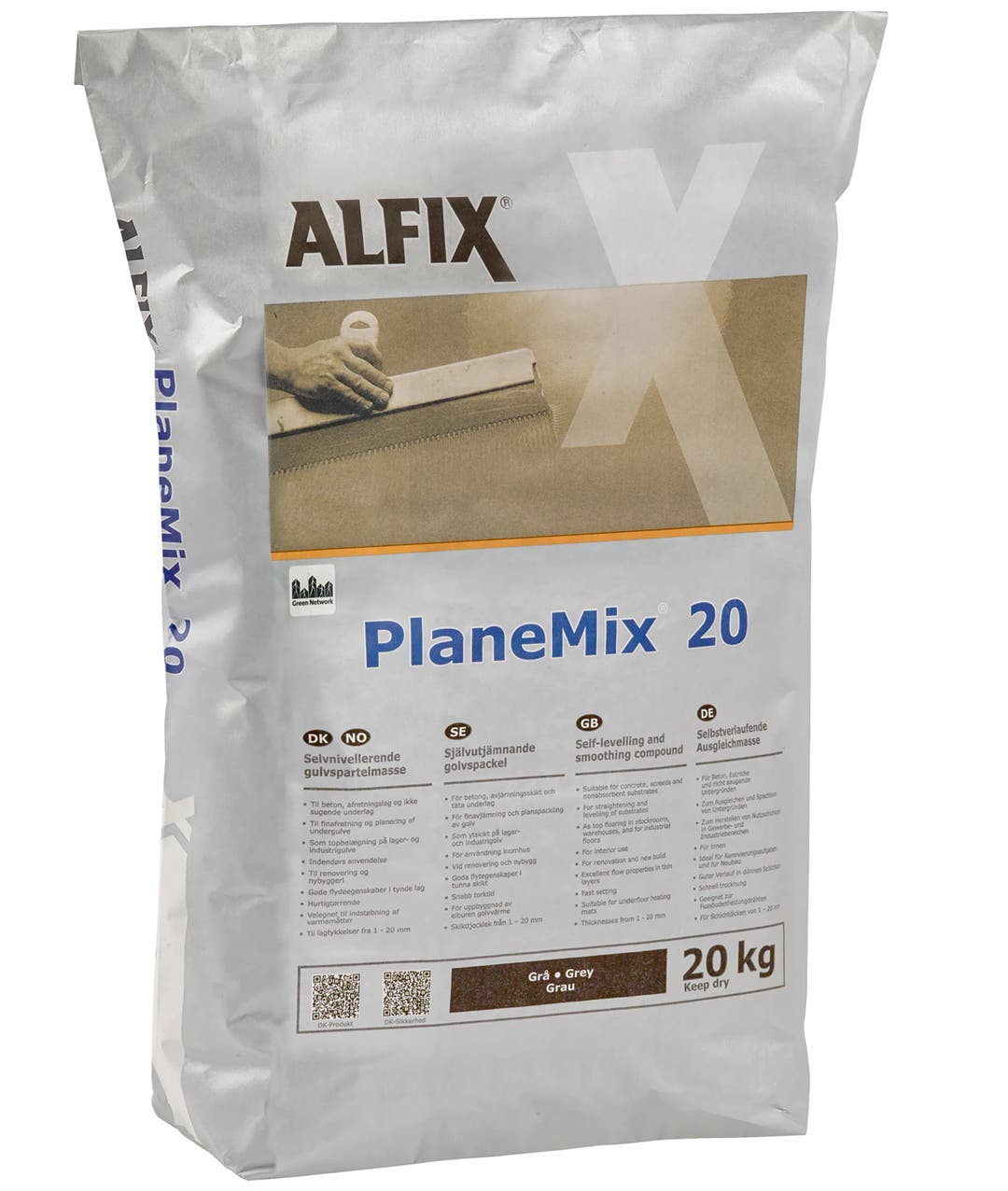 Planmix 20 20kg - Flytspackel 1