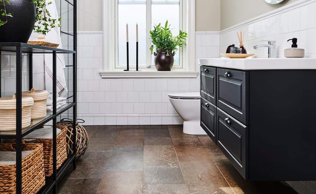 Vägg: Evolution Vit Golv: Kalk Red