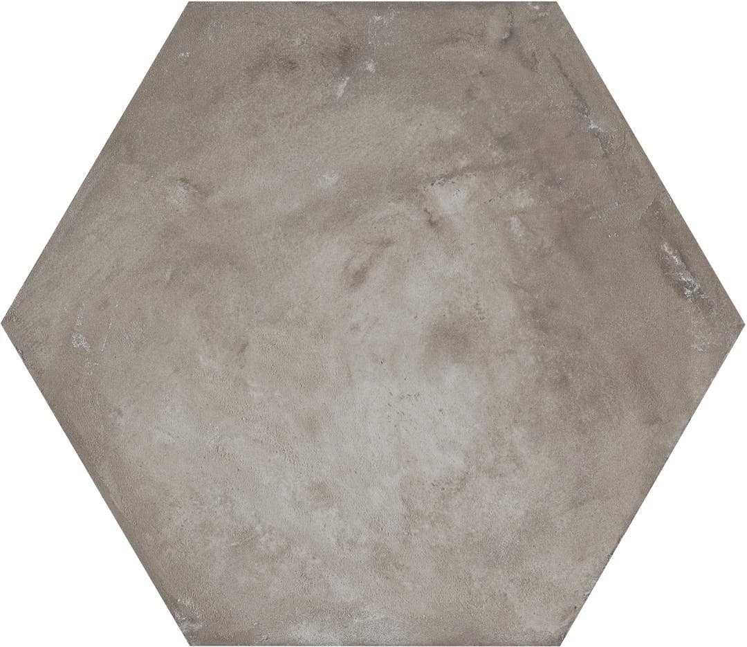 Terra Antracit Hexagon - Klinker 1