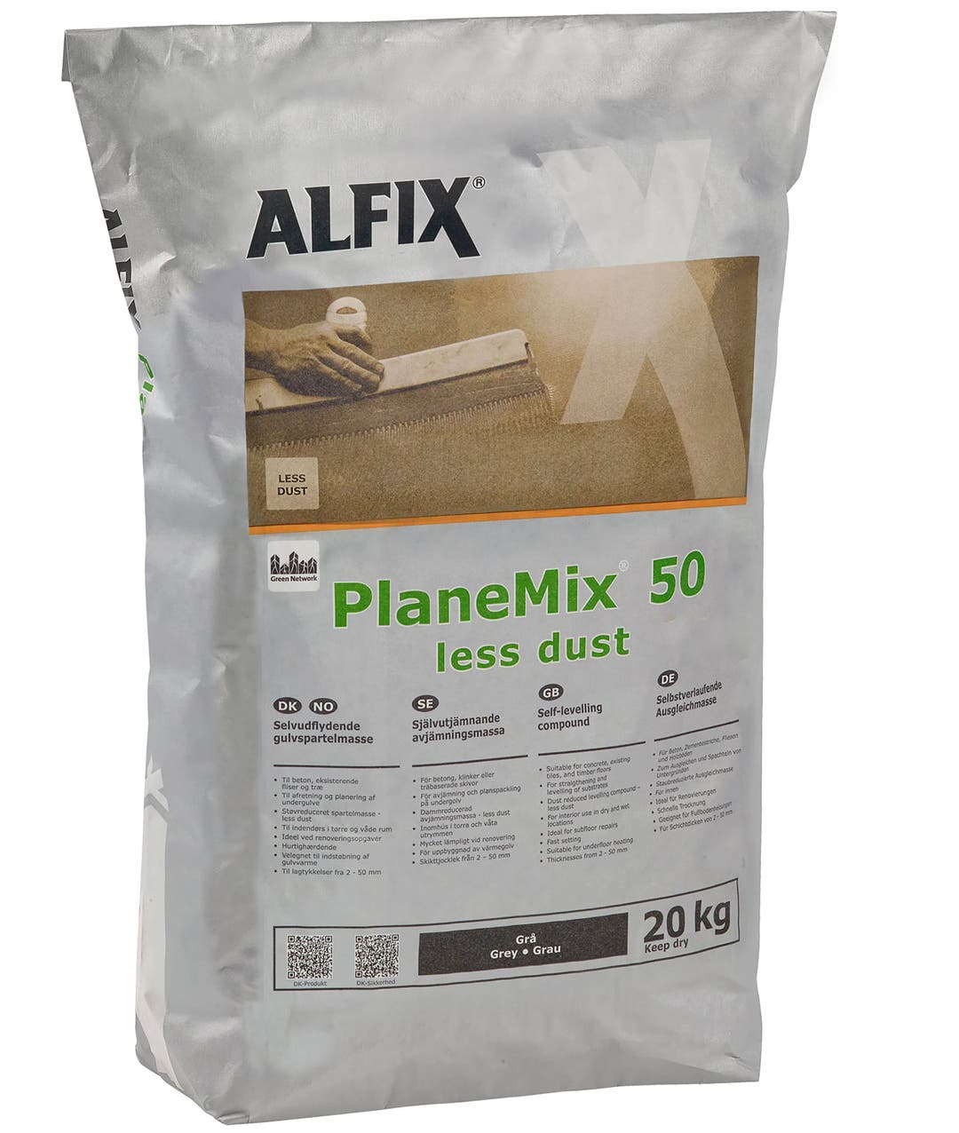 Planmix 50 LD 20 kg - Flytspackel 1