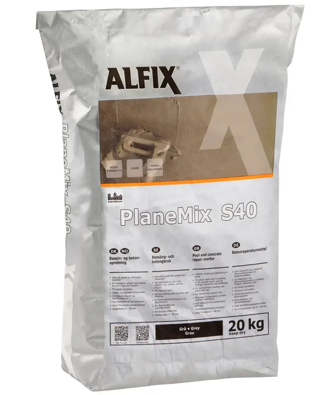 Planmix S40 20 kg - Spackel och bruk