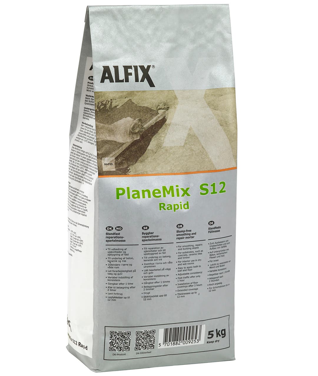 Planmix S12 Rapid 5 kg - Handspackel 1